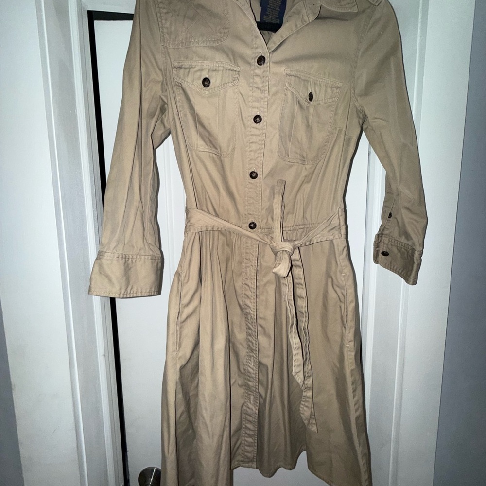 Rugby Ralph Lauren Beige dress with belt